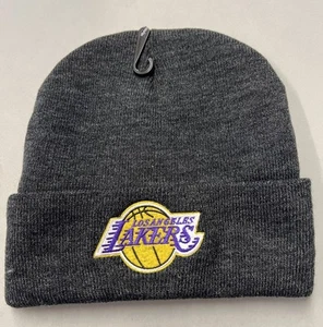 Cappello invernale grigio Los Angeles Lakers berretto FODERATO berretto caldo accogliente - Foto 1 di 2