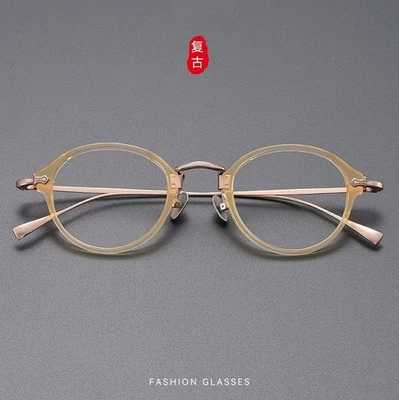 Чистый титан очки ацетат мужчин женщин очки оправы 46 25-150 мм - Изображение 1 из 4