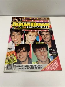 Modern Screen Yearbook Duran Duran Color Spectacular 1985 Wham Limahl Bananarama - Picture 1 of 7