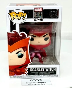 Funko Pop! - Marvel - 80 Años - Versión Cómic Bruja Escarlata - Figura Vinilo 552 - Imagen 1 de 8