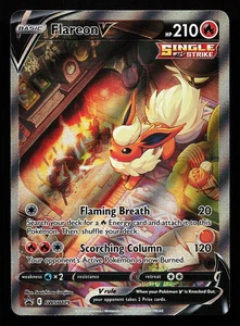 Flareon V SWSH179 Sword & Shield Promo Pokémon Card - Picture 1 of 2