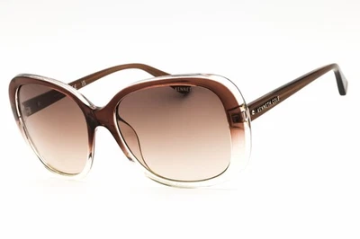 Óculos de sol feminino Kenneth Cole New York KC00031-45F-57 tamanho 57mm 135mm 17mm marrom - Imagem 1 de 4