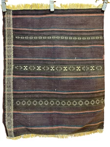 Handgeknüpfter Perser Orientteppich Kelim 101x84 cm - Bild 1 von 24