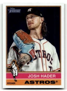 2025 Topps Heritage Josh Hader #313 Chrome Houston Astros - Picture 1 of 2