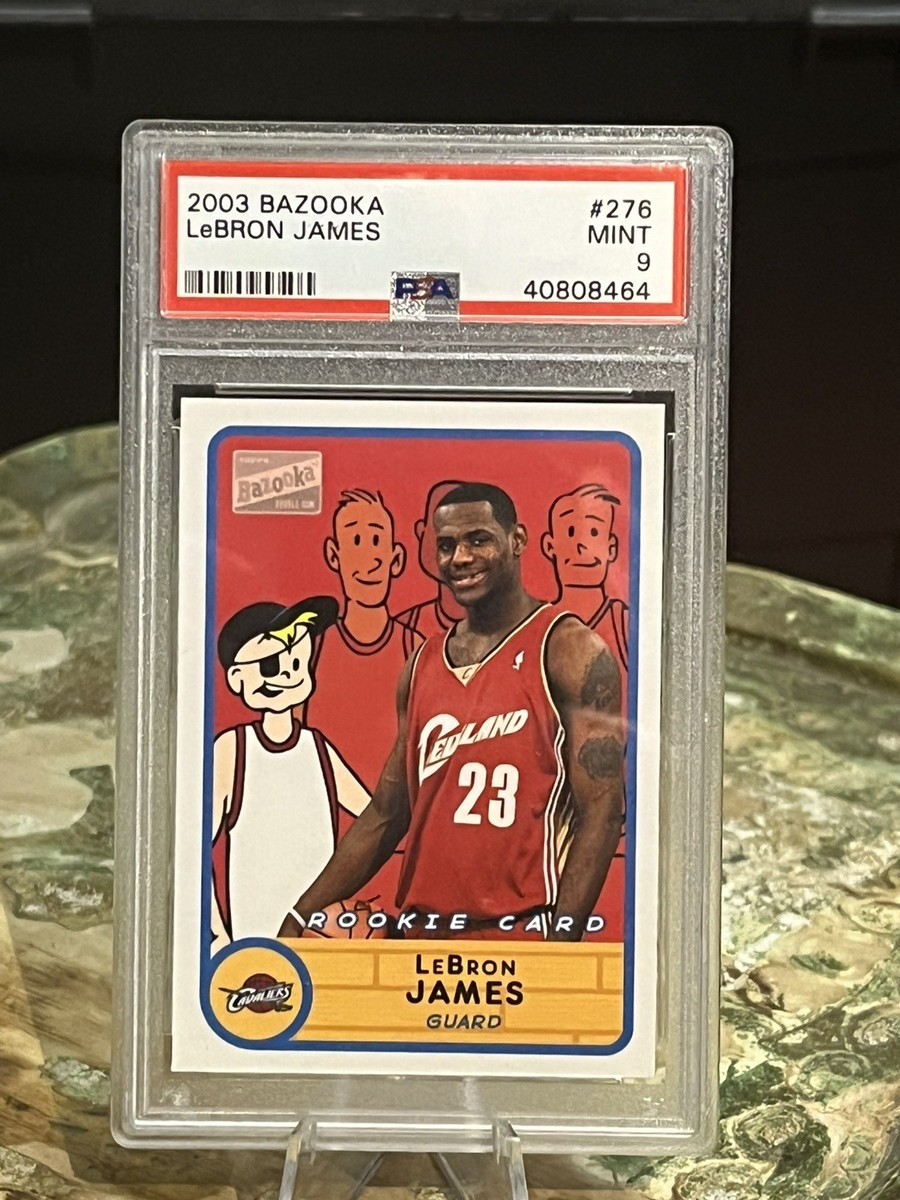 レブロン　Lebron James 2003-04 Bazooka RC Amazon.com: LeBron James Rookie Card 2003 Bazooka Minis