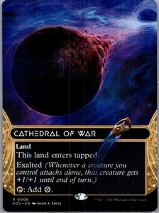 Cathedral of War (0006) (Borderless) R Edge of Eternities: Stellar Sights 6 NM - Picture 1 of 2