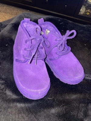 UGG Kids Neumel II Boot Girls Size 10C Purple - Image 1 of 4