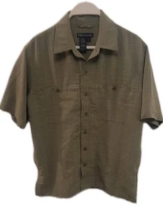 511 Tactical Hemd Herren MEDIUM grün Knopfleiste verdeckte Tragetaschen - Bild 1 von 13
