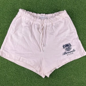 Abercrombie & Fitch Sweatshorts elfenbein sportlich bestickt Gr. M - Bild 1 von 5