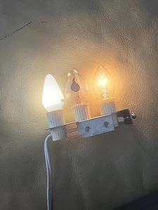 Triple Light Socket Cord Night Light Cord with Switch  - Picture 1 of 6
