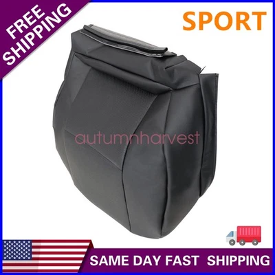 Cubierta de asiento inferior del conductor negra para Mercedes Benz GLK 250 350 SPORT 2008-2015 Foto 1 de 4