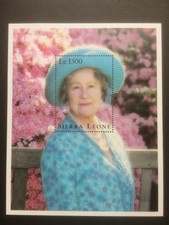 SIERRA LEONE 1995 QUEEN MOTHER'S 95th BIRTHDAY MNH M/S
