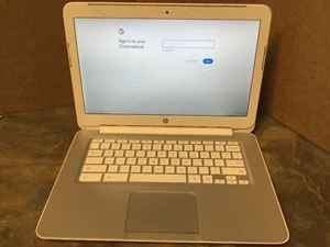 HP Chromebook 14 G4 Intel Celeron 4GB 16GB SSD WiFi HDMI Webcam AC Charger - Afbeelding 1 van 9