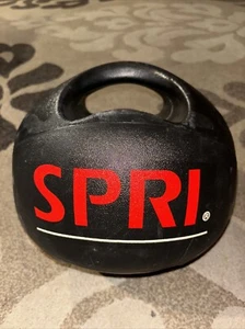 SPRI Medicine Ball with Handles D) 12-Pound (Black) 12lb Xerball - Picture 1 of 4