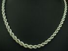 835 Silver Cord Necklace / Real Silver/14,3g/47,3cm