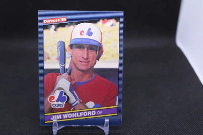 Jim Wohlford #157 1986 Donruss  Montreal Expos - Image 1 of 2