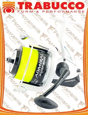Mulinello Surfcasting TRABUCCO ADMIRAL LONG CAST* 10 000 - Immagine 1 di 4