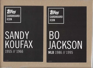 2015 Topps Cardboard Icon HEADERS/COVERS only 5x7" serial #'d (see notes) JUMBO - Picture 1 of 19