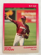1989 Clearwater Phillies-STAR Minor League Baseball Card-Kevin Fynan