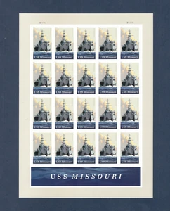 Sc # 5392 ~ Full Pane ~ Forever Issue, USS Missouri - Picture 1 of 1