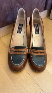 5TH AVENUE Leder ABSATZSCHUHE PUMPS Schuhe College Look 37 - Top - Bild 1 von 4