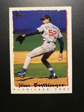 1995 Topps Jim Bullinger #428 Chicago Cubs 