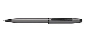 Cross Century II Gunmetal Ballpoint Pen with Black Card Case New MENS $100 Gift - Picture 1 of 5
