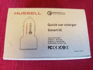 Hussell Quick Car Charger Smart IC - Photo 1 sur 2