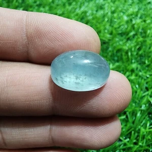 100 % natürlicher riesiger blauer Aquamarin ovale Form 18 Karat loser Edelstein für Schmuck - Bild 1 von 8