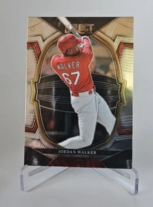 2023 Panini Select Jordan Walker St. Louis Cardinals Baseball Card No. 45 - Picture 1 of 2