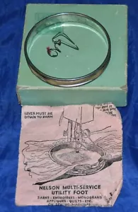 NELSON UTILITARIO MULTISERVICIO PIE DARNS-BORDADORES-MONOGRAMAS/EDREDONES PFAFF 230 - Imagen 1 de 3