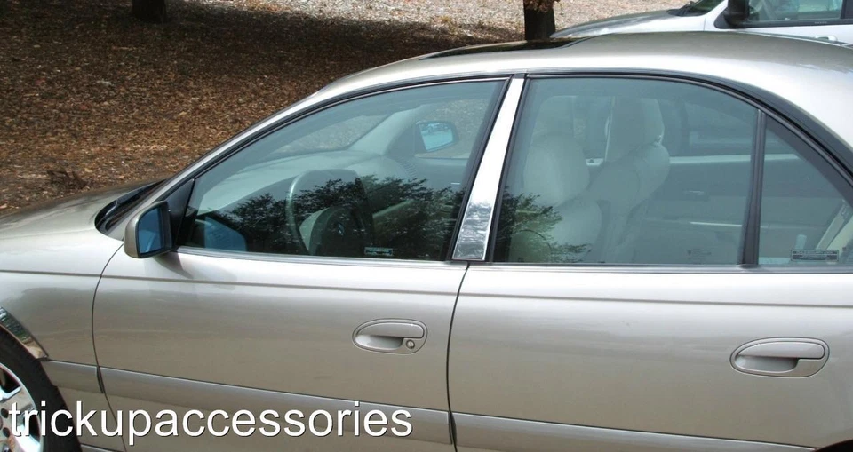 PILLAR POST SET FOR CADILLAC CATERA 97-01 All Mirror Stainless Steel SET OF 2 - Image 1 of 1