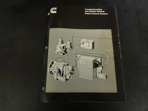 Manual de solución de problemas y reparación del sistema de control Cummins PACE 3810318-01 1989 - Imagen 1 de 6