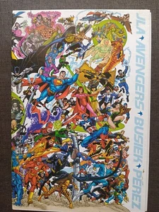 ABSOLUTE JLA / AVENGERS Collector's Edition HC slipcase Set 2004 Busiek Perez - Picture 1 of 6