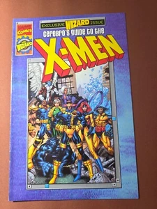 Marvel/Wizard Cerebro's Guide to the X-Men Wizard Magazine inserto 1998 RARO - Imagen 1 de 2