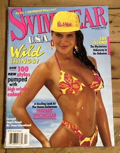 ANGELA RAZOOK New Body SWIMWEAR USA Magazine April 1992 Venus Swimsuits American - Imagen 1 de 1