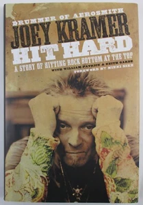 SIGNED by JOEY KRAMER "Hit Hard" Rock Autobiography Hardback 2009 AEROSMITH - Picture 1 of 4
