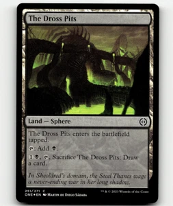 MTG The Dross Pits 251 FOIL Phyrexia: All Will Be Common - Picture 1 of 1