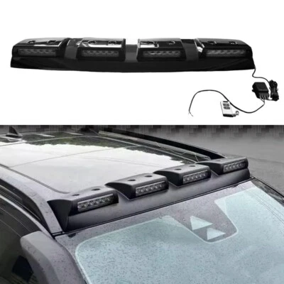 Fits For Ford Ranger T9 2023 2024 Lamp Pod Kit Roof Top Light Bar with LED DRL — 第 1/4 张图片