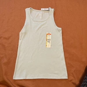 Wonder Nation Girls Large 10-12 Light Blue Tank Top Sleeveless - Picture 1 of 6