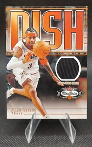 2002-03 Fleer Box Score Dish Memorabilia #_ALIV - Allen Iverson Game Worn Patch - Picture 1 of 2