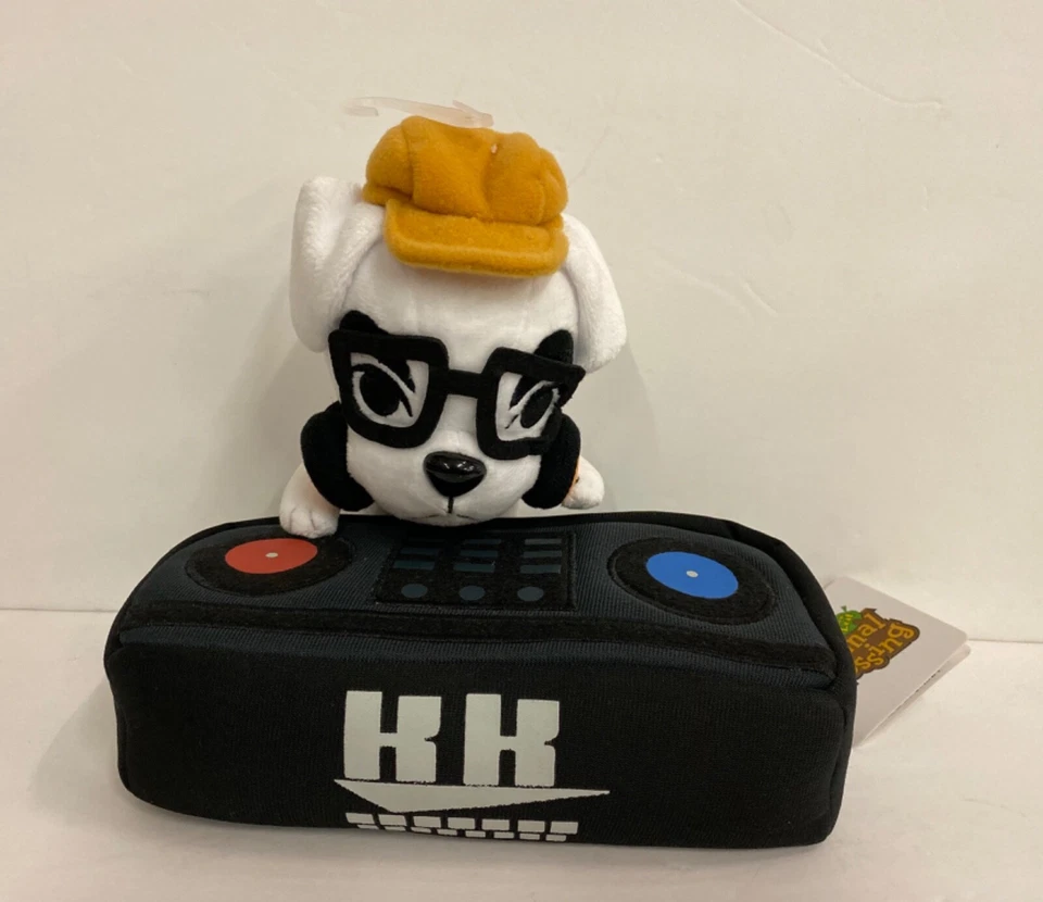 1x Little Buddy USA 1308 Animal Crossing Leaf 6.5" DJ KK Slider Plush Doll