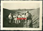 F8/6 WW2 ORIGINAL PHOTO OF GERMAN WEHRMACHT SOLDIERS AT SHOOTING RANGE 