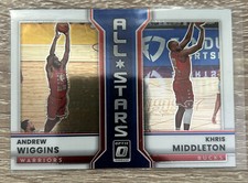 2022-23 Donruss Optic All-Stars #7 Andrew Wiggins Khris Middleton