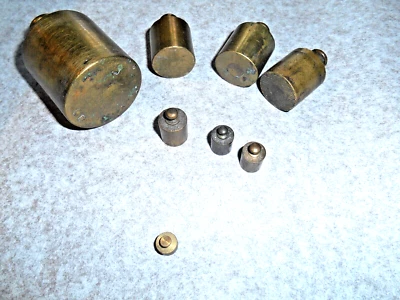 lot de poids laiton pour balance - Photo 1/2