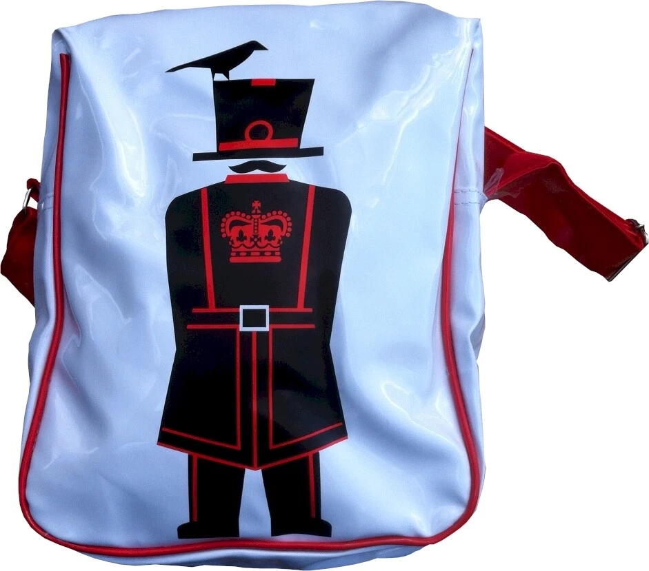 LONDON 2012 London Beefeater Schultertasche Tower of London Design NEU