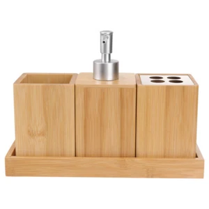 Set Accessori Bagno 4 Pezzi Accessori Bagno Set Bagno Costume Bagno - Foto 1 di 12