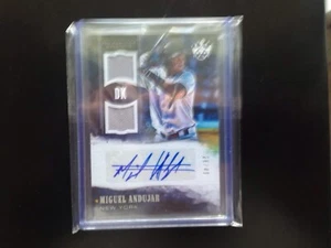 miguel andujar auto Rms-ma Diamond Kings Panini /49 Player Used Material Rc Ny - Picture 1 of 2