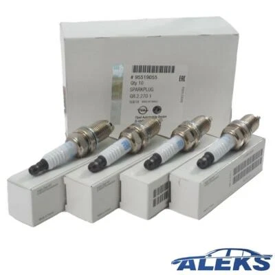 4x Original Opel GM Bujía Corsa B C Omega Vectra B Zafira 1214117 95519055 - Imagen 1 de 4