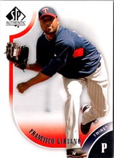 2009 SP Authentic Francisco Liriano #59 Minnesota Twins
